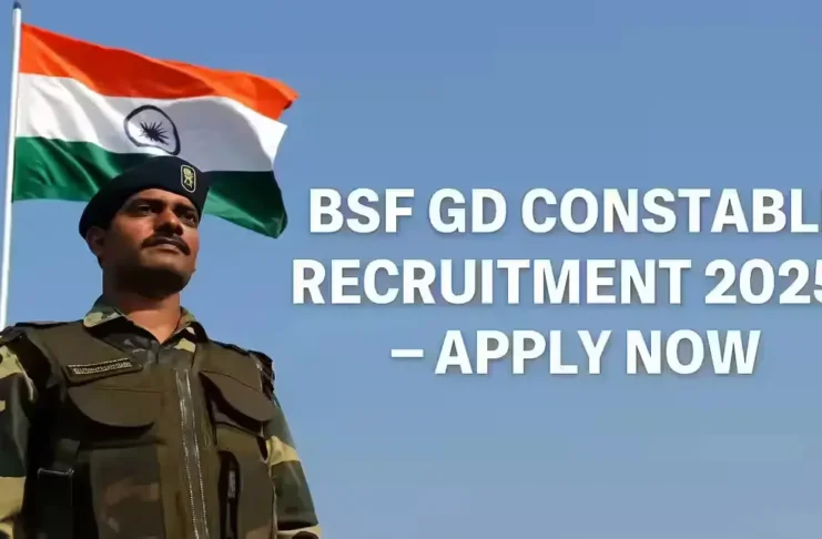 BSF Constable GD 2025 Online Application Process