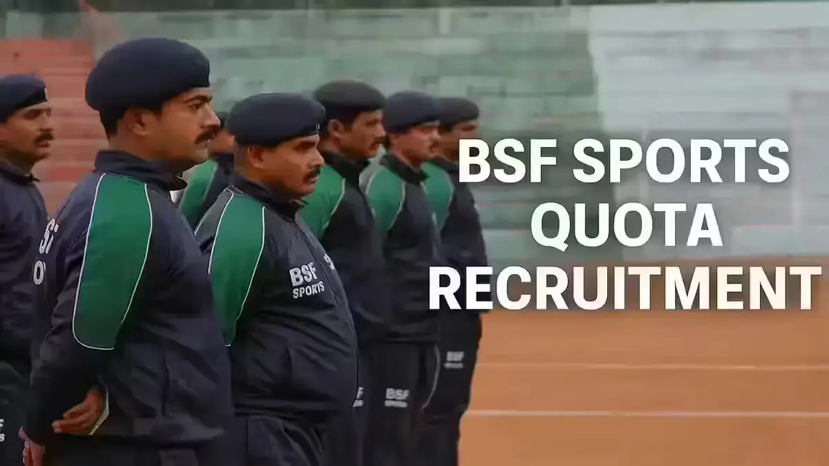 BSF Jobs 2025: 10th Pass Eligible for 391 GD Constable Posts Under Sports Quota BSF Sports Quota Constable Recruitment 2025