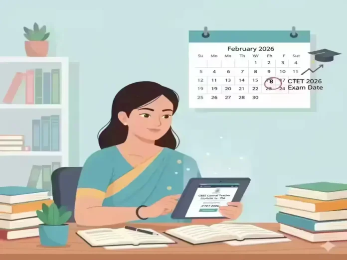 CBSE Central Teacher Eligibility Test 2026 CBSE Central Teacher Eligibility Test 2026 (CTET 2026) Registration and Exam on February 8