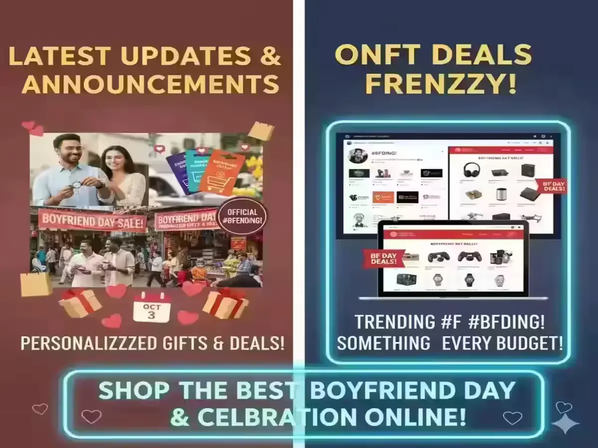 Creative Boyfriend Day Gift Celebration