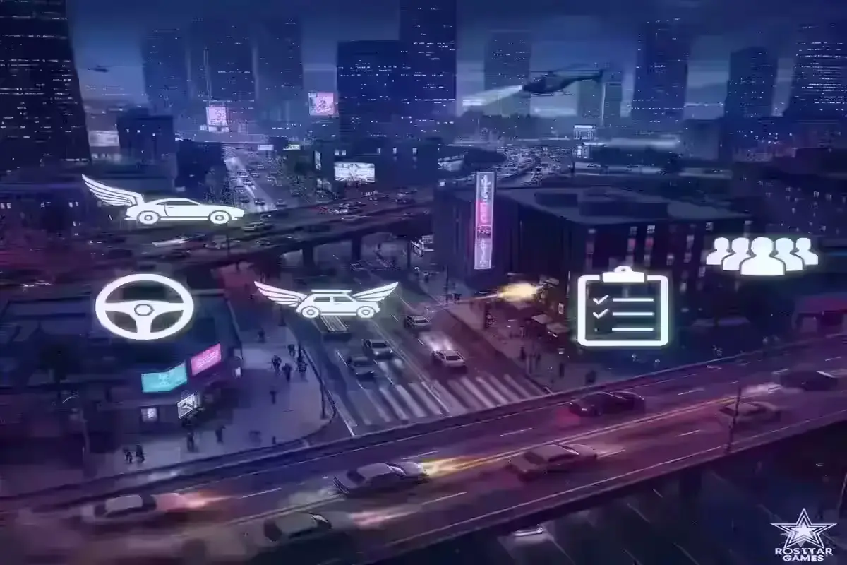 Fans Excited for GTA 6: Could Trailer 3 Arrive on November 8? GTA 6 cityscape showing new features