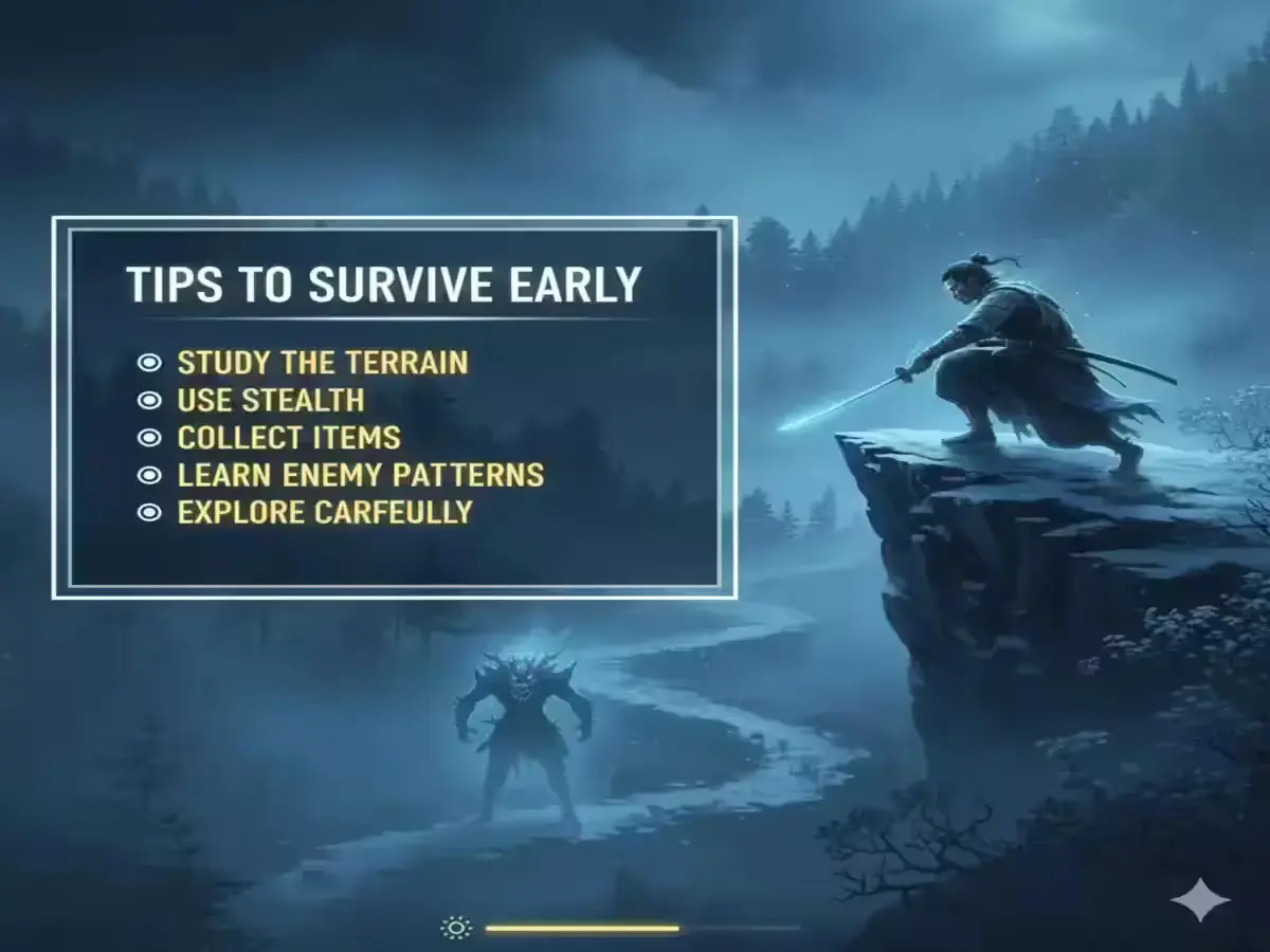 Ghost of Yotei on PS5 Tips to Survive Early Study