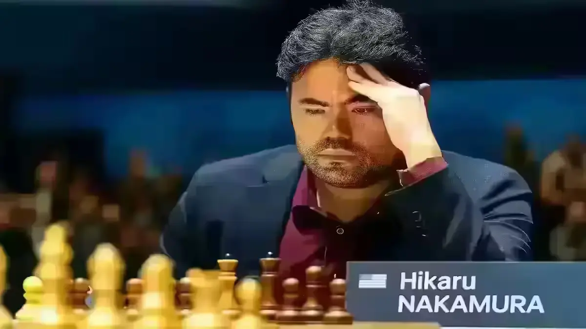 Hikaru Nakamura on the Chessboard