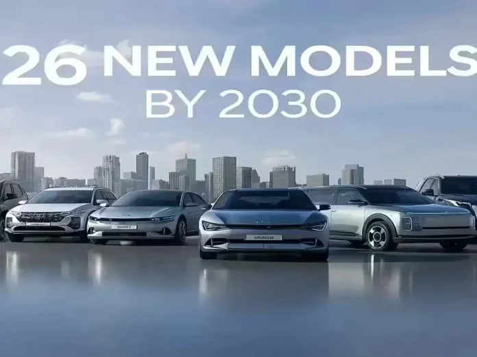 Hyundai India to roll out 26 new car models by 2030 including electric vehicles