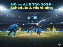 IND vs AUS T20 2025 Schedule and Match Highlights