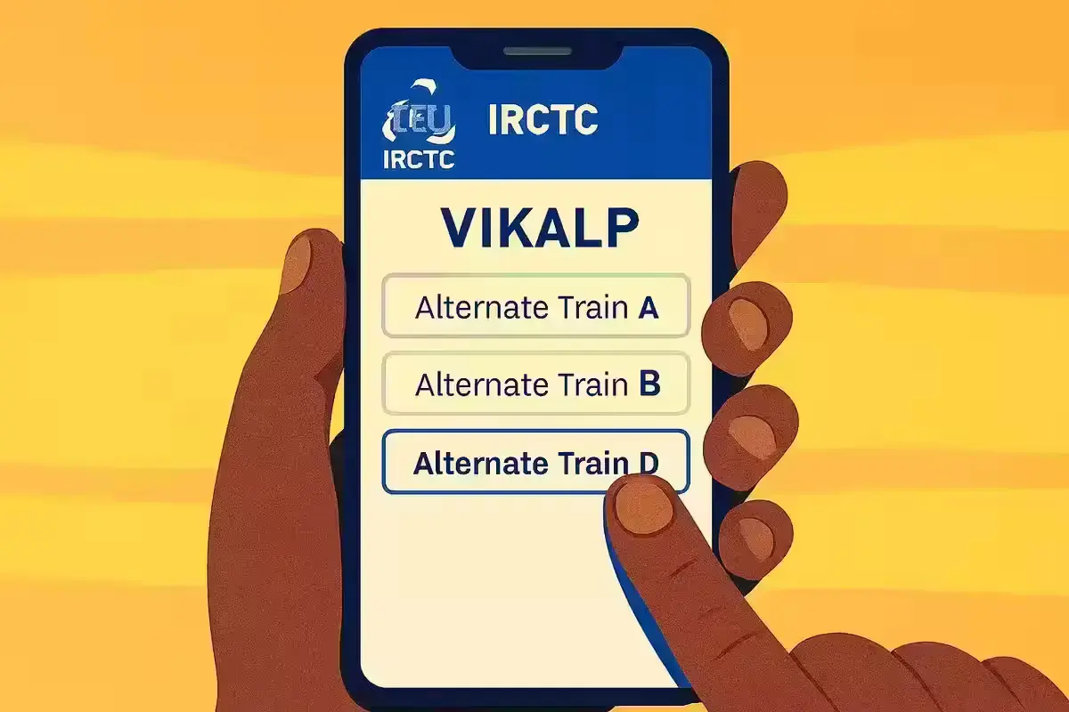 Confirmed Train Tickets This Diwali and Chhath? IRCTC’s VIKALP Scheme May Help IRCTC VIKALP Option on Mobile App