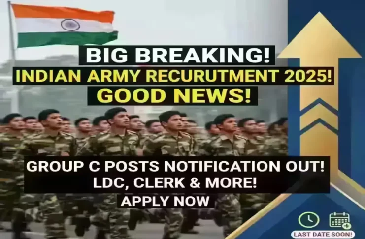 Indian Army Recruitment 2025