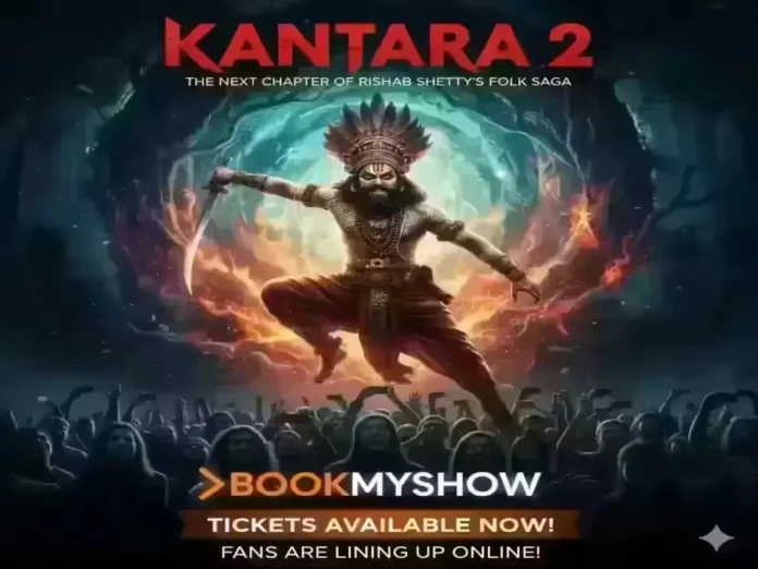 Kantara 2 ticket booking is now available on BookMyShow