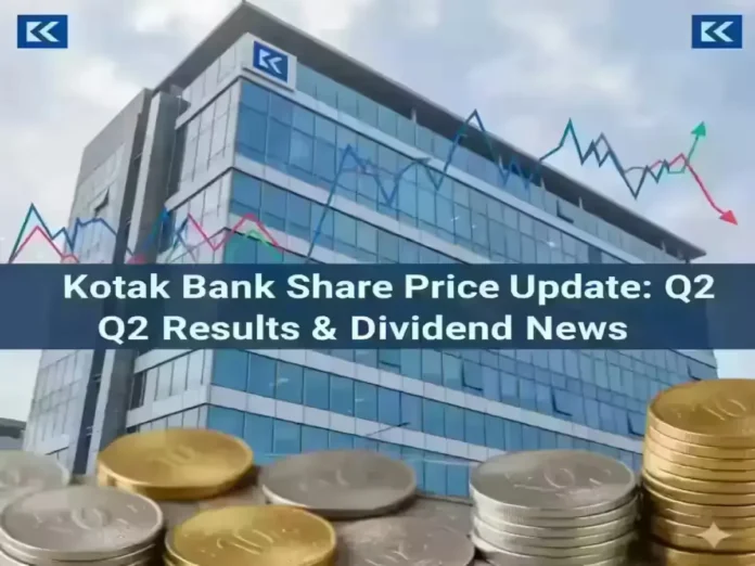 Kotak Bank Share Price Update - Q2 Results & Dividend News Kotak Bank Share Price Update Q2 Results and Dividend News
