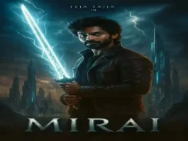 Teja Sajja in Mirai movie poster ahead of OTT release on JioHotstar