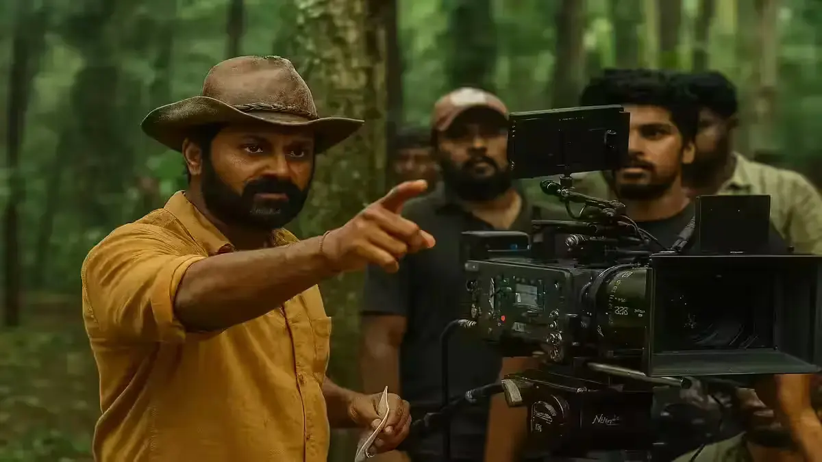 Kantara Chapter 1 Crosses ₹450 Crore - Rishab Shetty Film Becomes India’s 12th Biggest Hit Rishab Shetty directing Kantara Chapter 1 scene