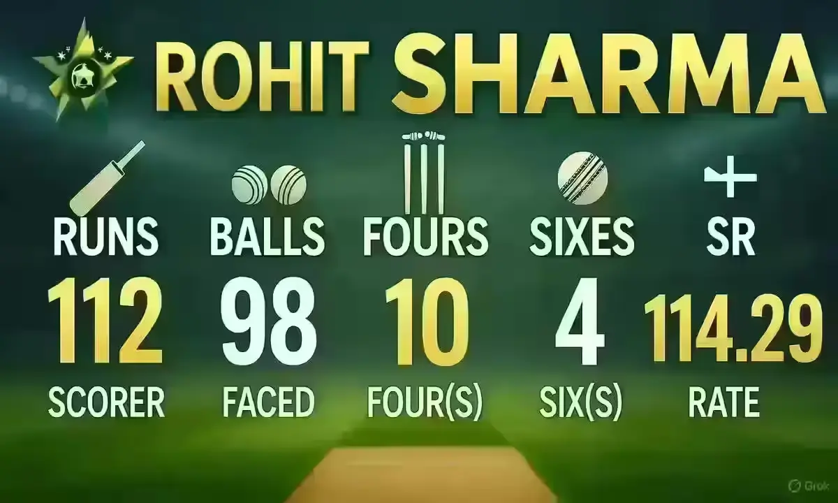 ICC ODI Ranking: Rohit Sharma, 37, Becomes No.1 Batsman After Stellar Knock Against Australia Rohit Sharma ODI match stats against Australia