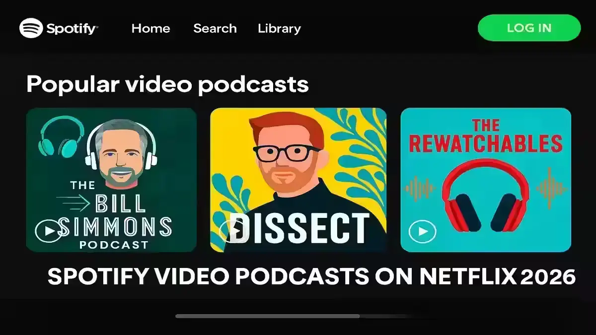 Netflix Teams Up with Spotify: Spotify's Video Podcasts Set to Stream on Netflix by Early 2026 Spotify video podcast interface showing popular shows