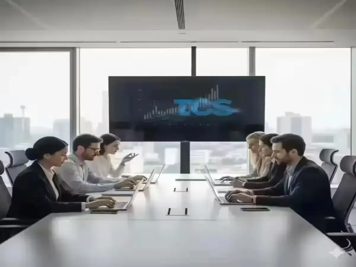 TCS in Focus: Marks & Spencer Ends IT Service Desk Contract with Indian Provider After Cyber Attack TCS IT operations team in discussion