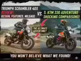 Triumph Scrambler 400X Review - Design, Features, Mileage and How It Compares to KTM 390 Adventure