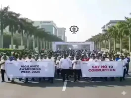 BEML and VSCB organise Walkathon in Bengaluru for Vigilance Awareness Week 2025