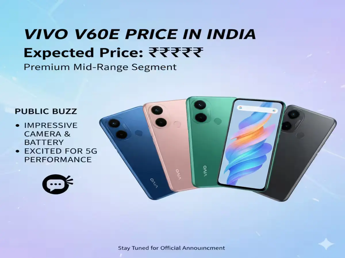 Vivo V60e Price in India