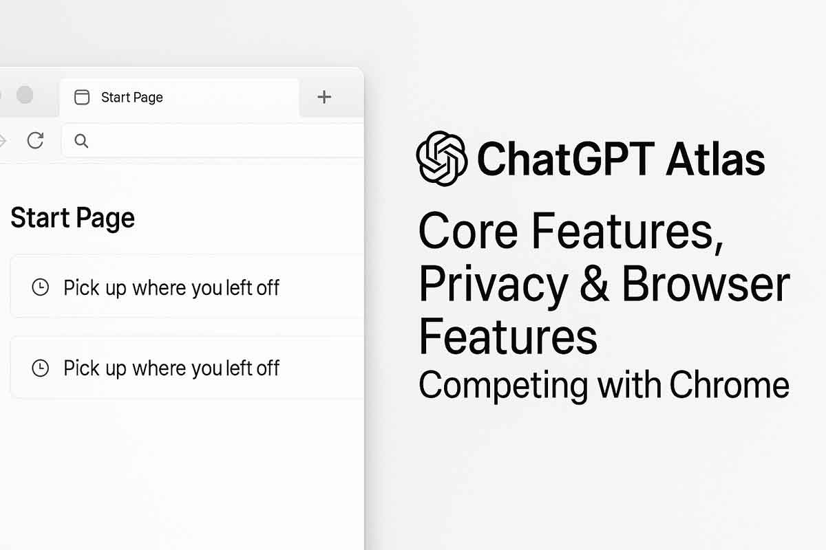 ChatGPT Atlas: Core Features, Privacy and Browser Features Competing with Chrome