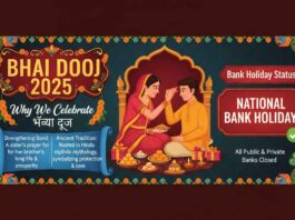 Bhai Dooj 2025 – Why We Celebrate भैया दूज and Bank Holiday Status