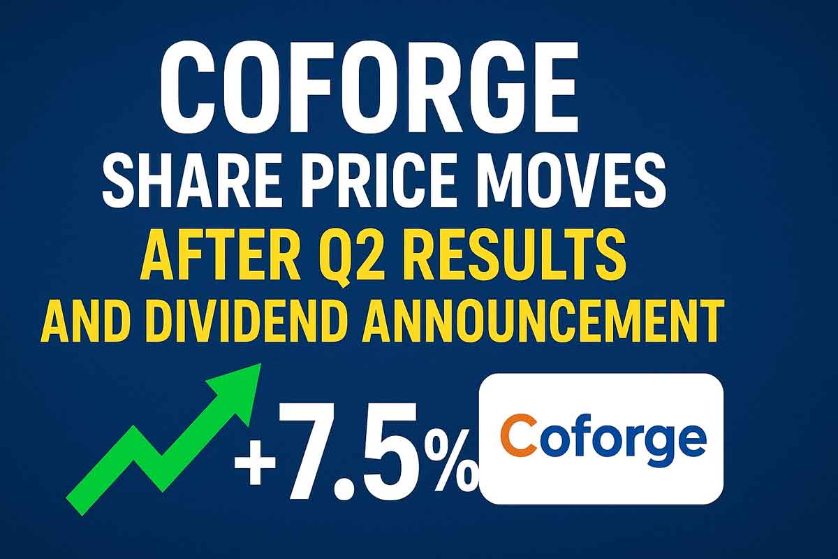 Coforge Share Price Moves After Q2 Results and Dividend Announcement Coforge Share Price Moves After Q2 Results and Dividend Announcement