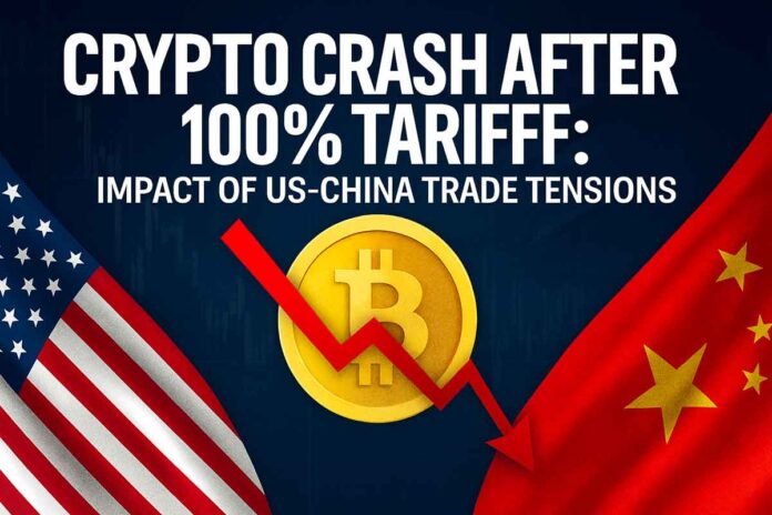 Crypto Crash After 100% Tariffs: Impact of US-China Trade Tensions