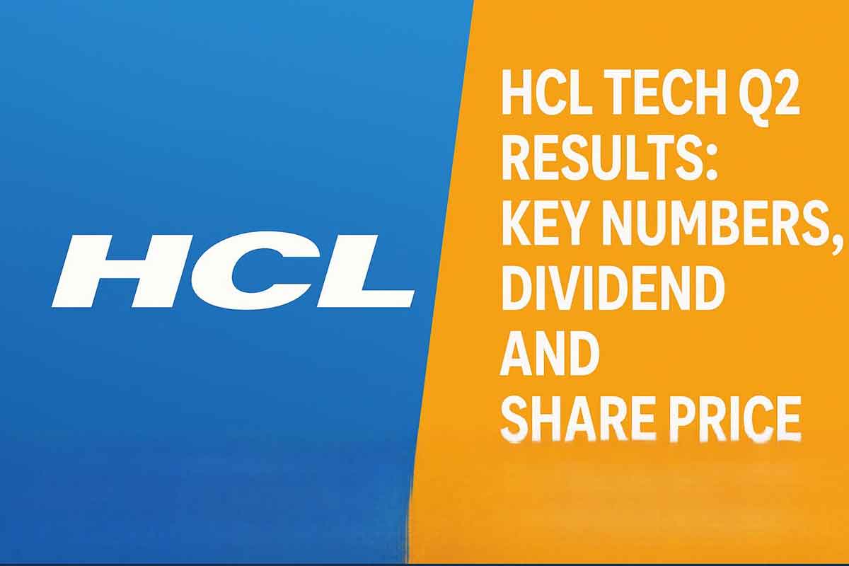 HCL Tech Q2 Results: Key Numbers, Dividend and Share Price Update HCL Tech Q2 Results: Key Numbers, Dividend and Share Price Update