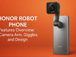 Honor Robot Phone Features Overview: Camera Arm, Giggles, and Design