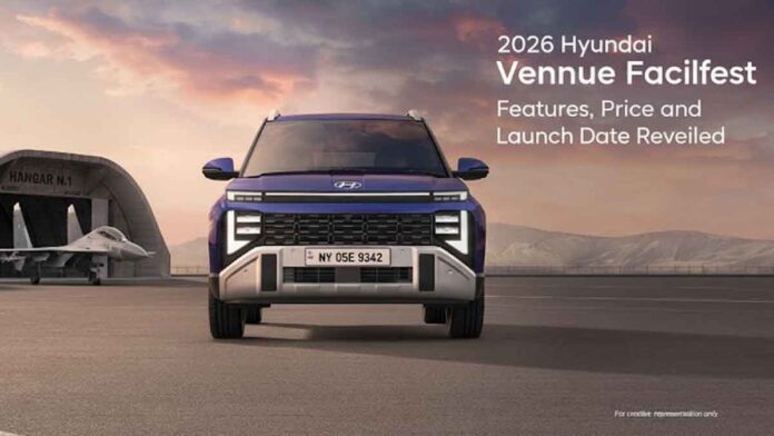 hyundai-venue-3 2026 Hyundai Venue Facelift Features, Price and Launch Date Revealed