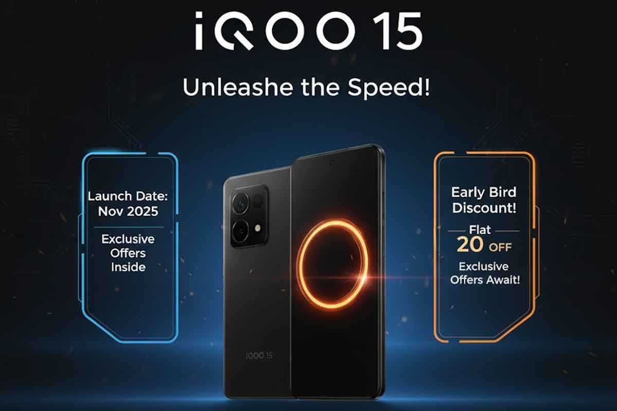 IQOO 15 Price, Launch Date & Discount Offers for Early Buyers IQOO 15 Price, Launch Date & Discount Offers for Early Buyers