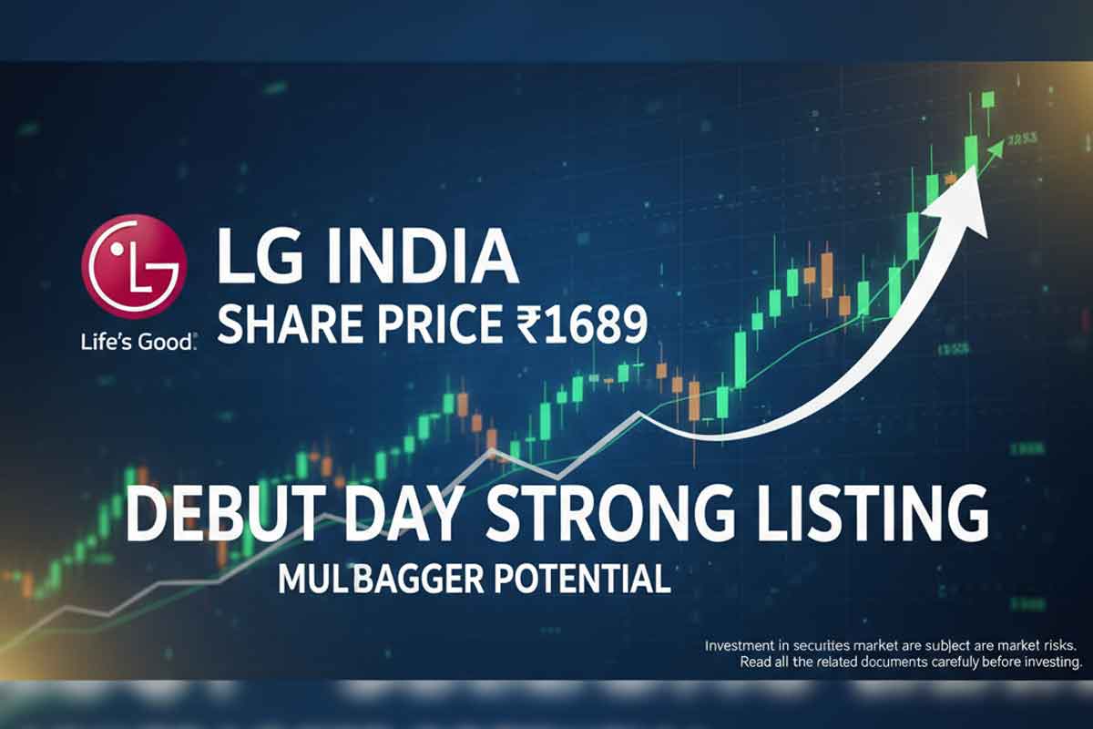 LG India Share Price: Debut Day Strong Listing and Multibagger Potential