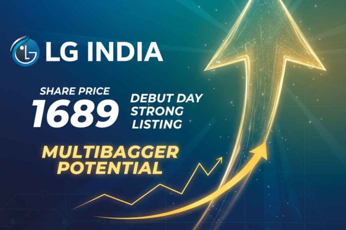 LG India Share Price: Debut Day Strong Listing and Multibagger Potential