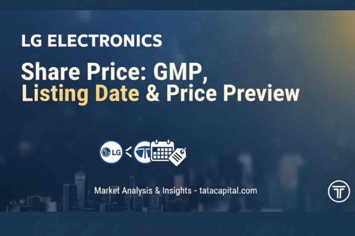 LG Electronics Share Price: GMP, Listing Date & Price Preview