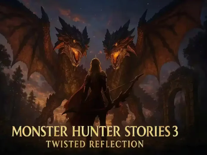 The Princess Ranger faces twin Rathalos in Monster Hunter Stories 3