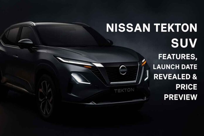 Nissan Tekton SUV Features, Launch Date Revealed & Price Preview