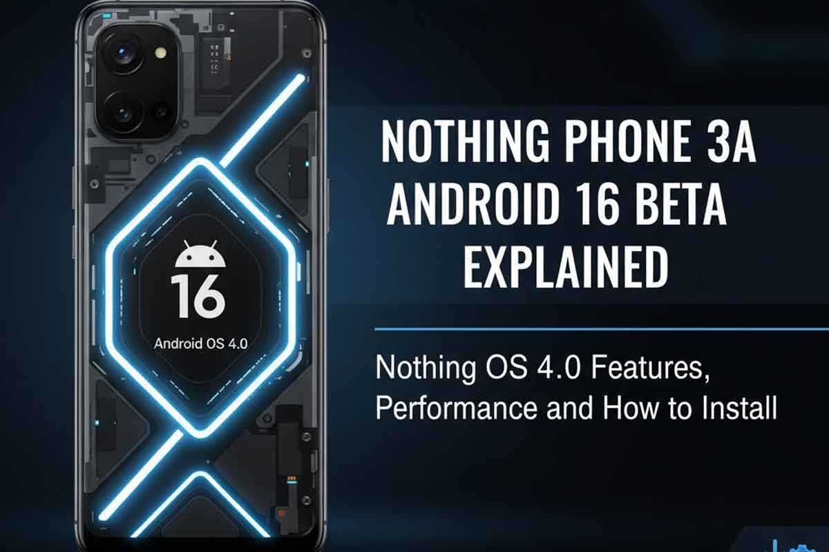 Nothing Phone 3A Android 16 Beta Explained: Nothing OS 4.0 Features, Performance and How to Install Nothing Phone 3A Android 16 Beta Explained: Nothing OS 4.0 Features, Performance and How to Install