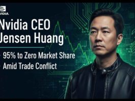 Nvidia CEO Jensen Huang: 95% to Zero Market Share Amid Trade Conflict