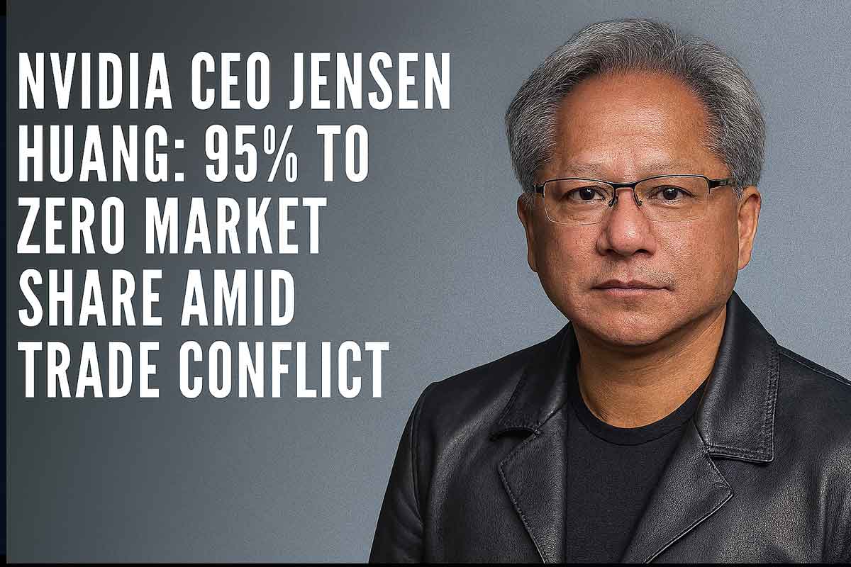 Nvidia CEO Jensen Huang: 95% to Zero Market Share Amid Trade Conflict