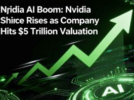 Nvidia AI Boom: Nvidia Share Price Rises as Company Hits $5 Trillion Valuation