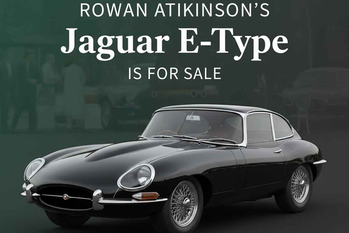 Rowan Atkinson’s Jaguar E-Type Is For Sale: Features & Price