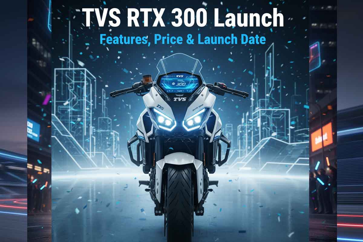 TVS RTX 300 Launch: Features, Price & Launch Date Revealed