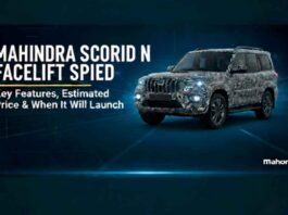 Mahindra Scorpio N Facelift Spied - Key Features, Estimated Price & When It Will Launch