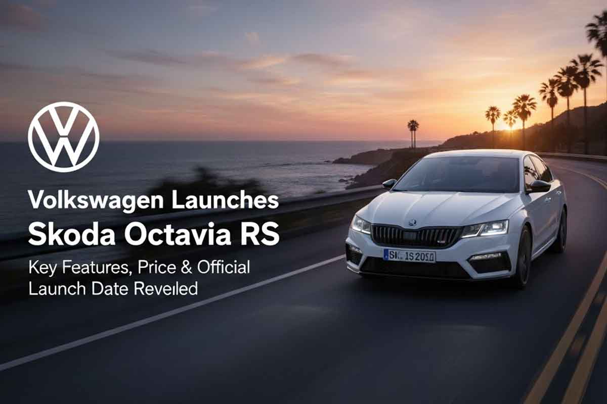 Volkswagen Launches Skoda Octavia RS: Key Features, Price & Official Launch Date Revealed