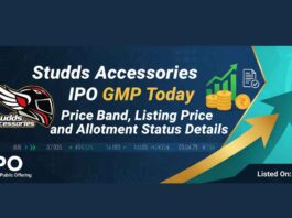 Studds Accessories IPO GMP Today, Price Band, Listing Price and Allotment Status Details