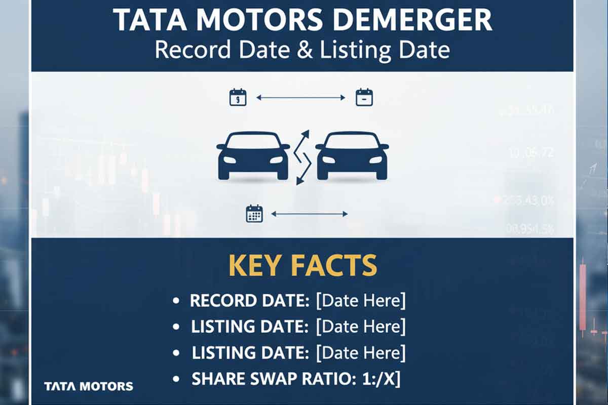 Tata Motors Demerger Record Date and Listing Date: Key Facts