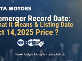 Tata Motors Demerger Record Date: What It Means & Listing Date Price
