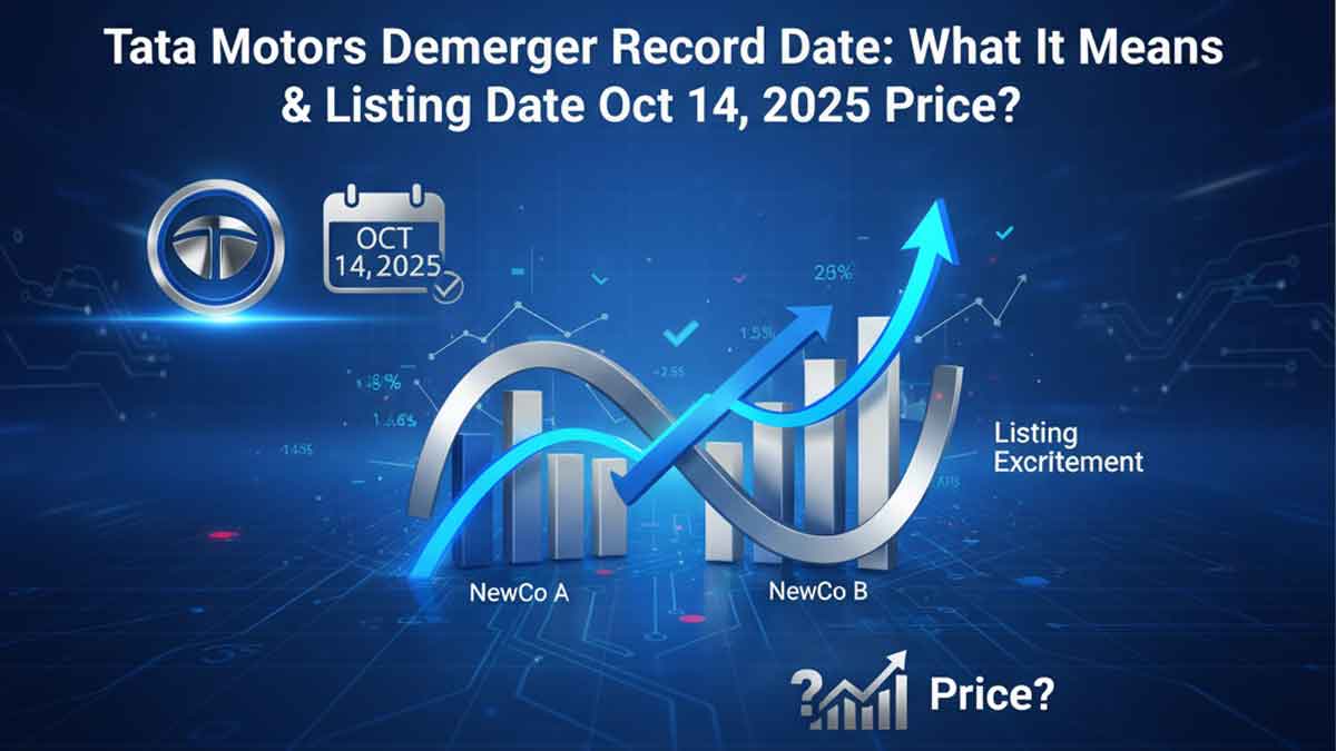 Tata Motors Demerger Record Date: What It Means & Listing Date Price Tata Motors Demerger Record Date: What It Means & Listing Date Price