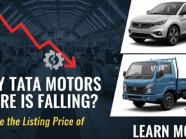 Why Tata Motors Share Is Falling? Explore the Listing Price of TMPV & TMLCV