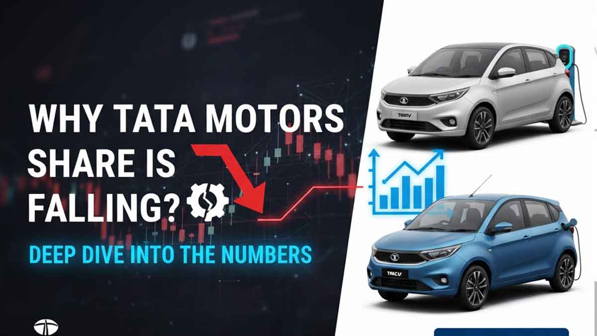Why Tata Motors Share Is Falling? Explore the Listing Price of TMPV & TMLCV