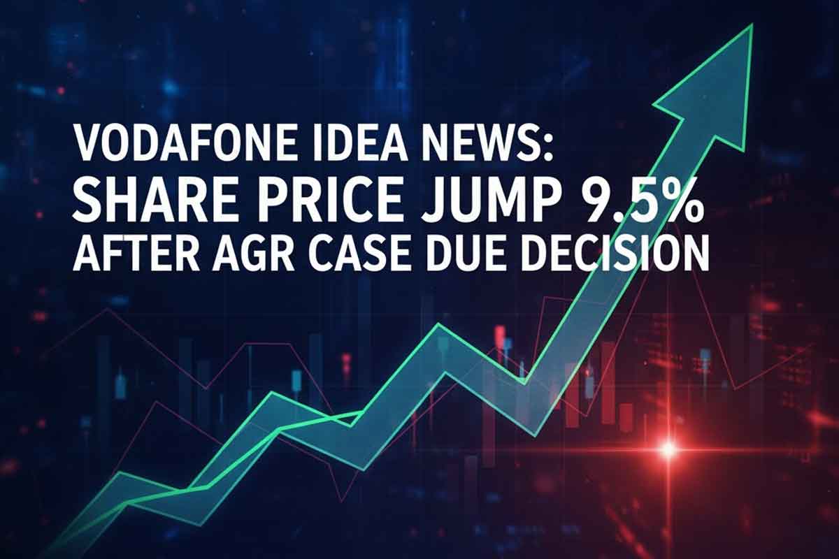 Vodafone Idea News: Share Price Jump 9.5% After AGR Case Due Decision Vodafone Idea News: Share Price Jump 9.5% After AGR Case Due Decision