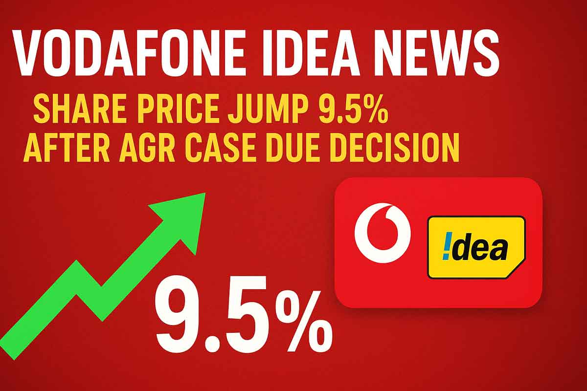 Vodafone Idea News: Share Price Jump 9.5% After AGR Case Due Decision Vodafone Idea News: Share Price Jump 9.5% After AGR Case Due Decision